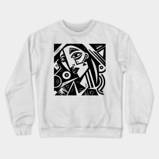 Cubist Witch Crewneck Sweatshirt